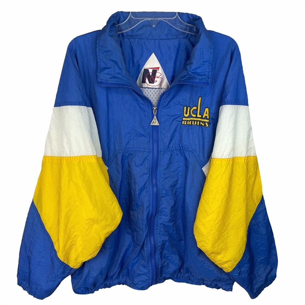 Rare Vintage UCLA Bruins California Windbreaker Track Jacket